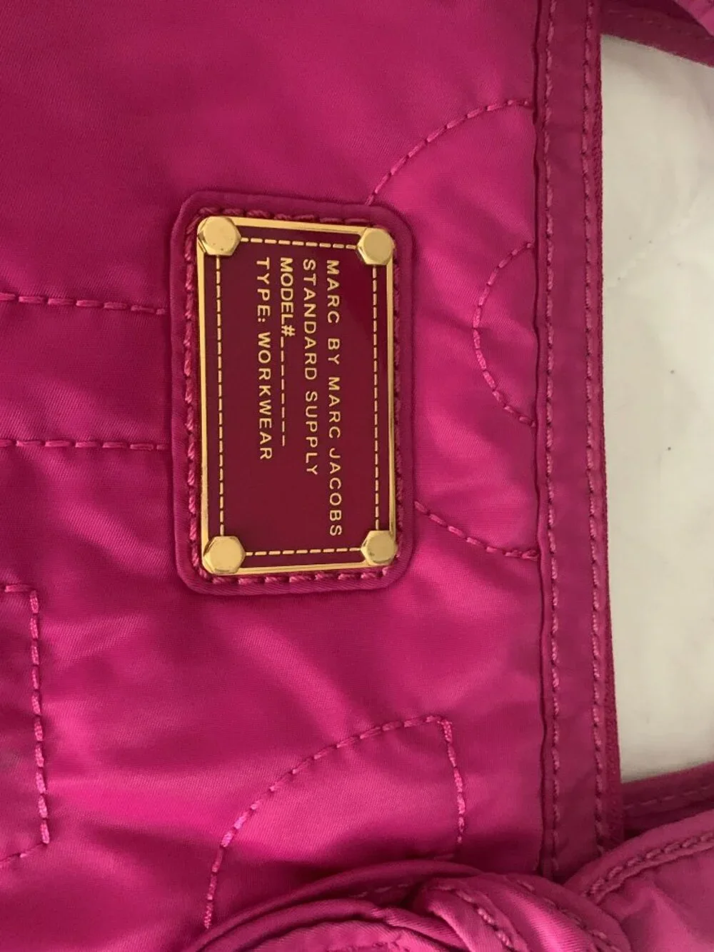 Marc by Marc Jacobs hot pink shoulder bag